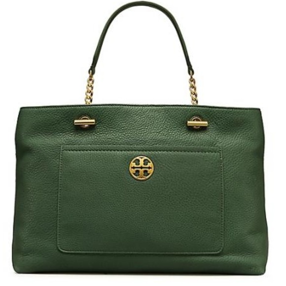 tory burch chelsea leather satchel